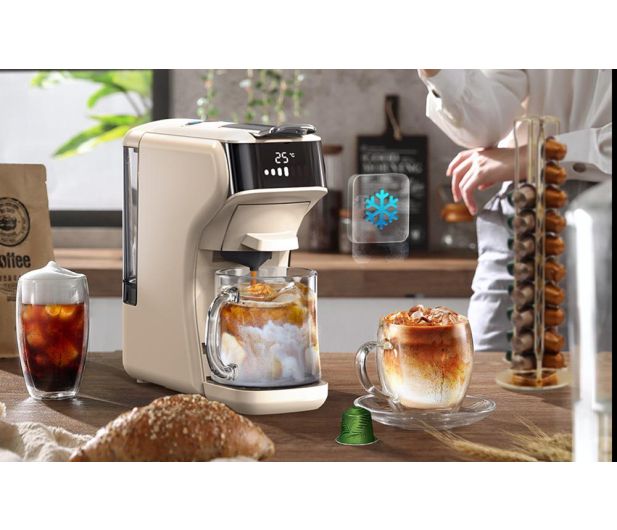 HiBrew Kapsułkowy ekspres do kawy 5w1 HiBREW H1B-beige (beżowy) - 1486572 - zdjęcie 4